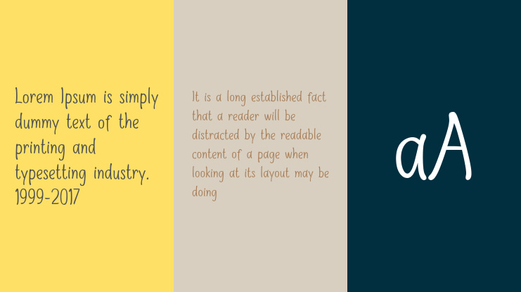 Sweet Iced Coffee Font