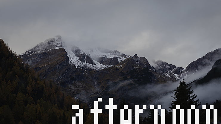 afternoon Font