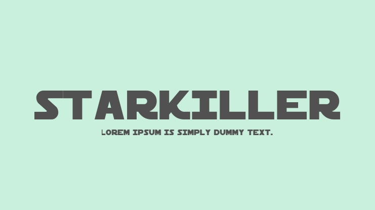 Starkiller Font Family