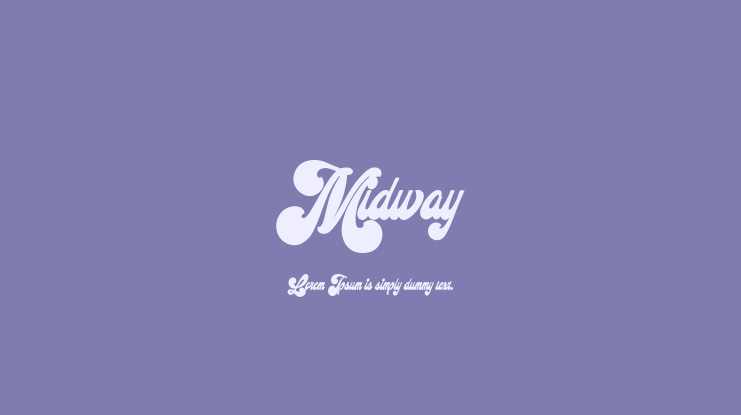 Midway Font