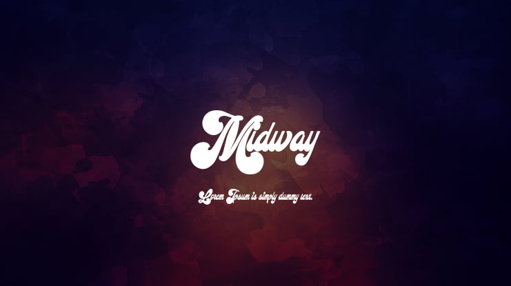 Midway Font