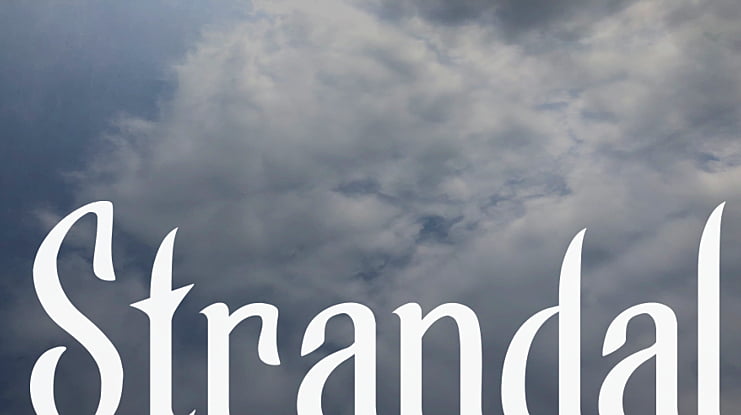 Strandall Font