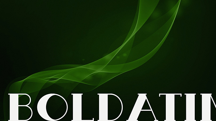 Boldatin Font
