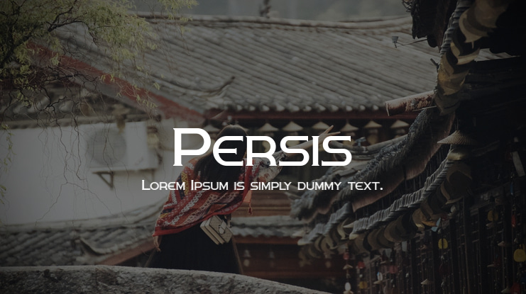 Persis Font Family