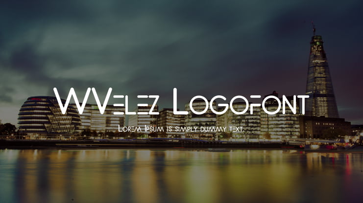 WVelez Logofont Font