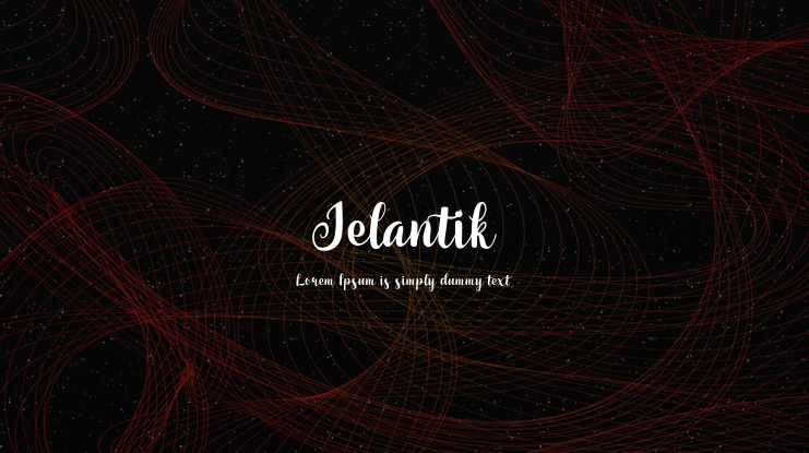 Jelantik Font