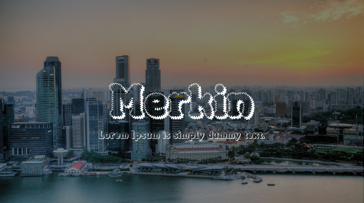 Merkin Font Family