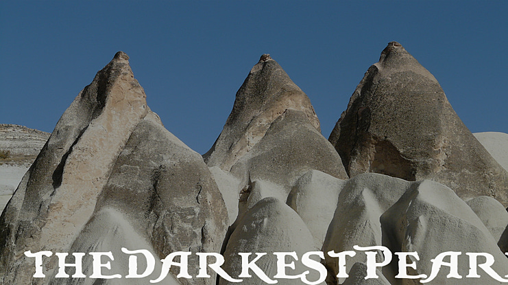 thedarkestpearl Font