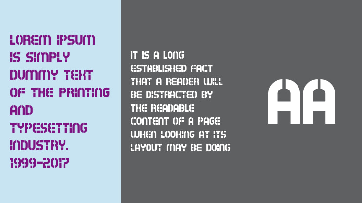 Exostencil Font Family