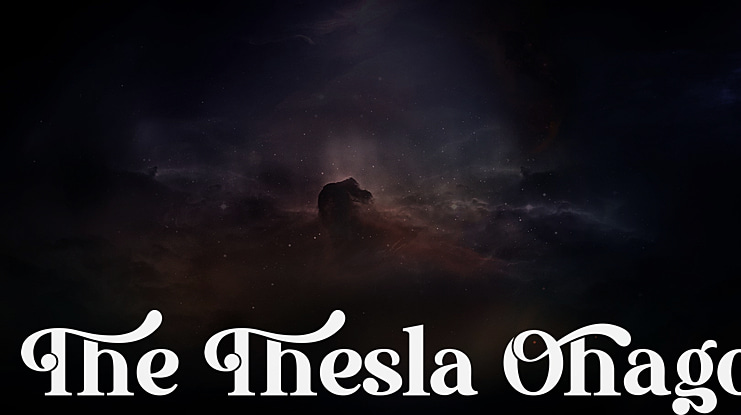 The Thesla Ohago Font