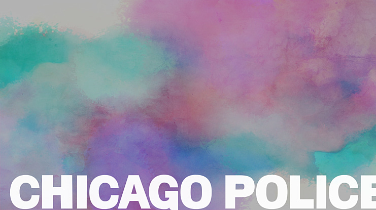 Chicago Police Font