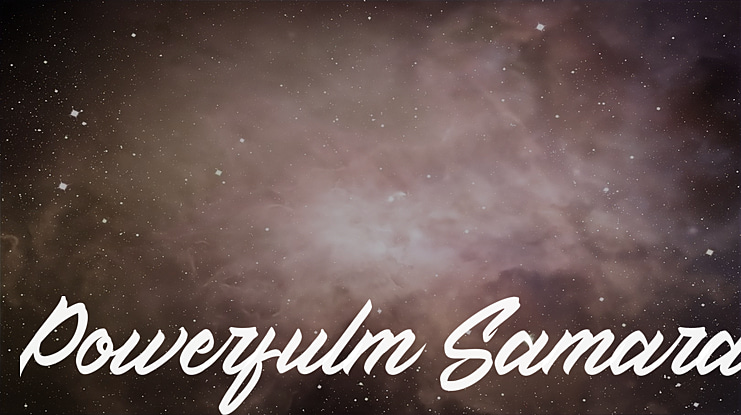 Powerfulm Samara Font