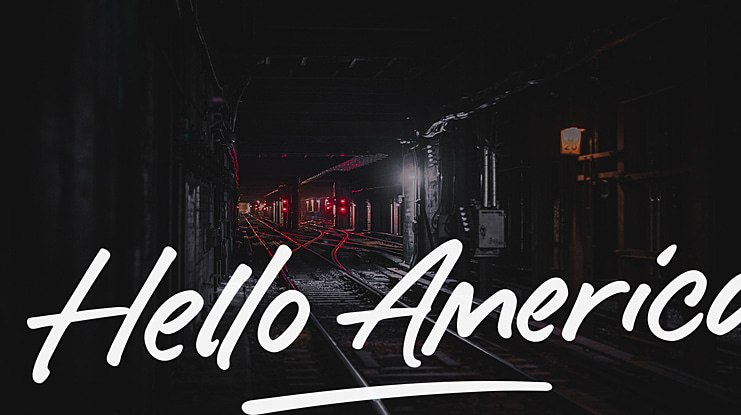 Hello America Font