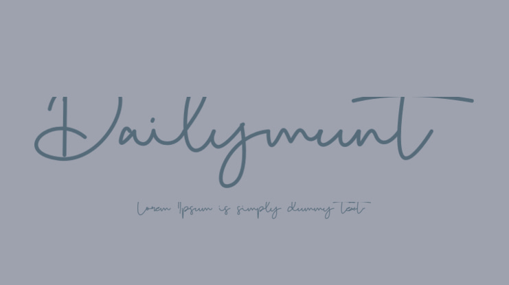Dailymunt Font