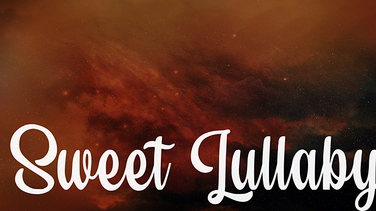 Sweet Lullaby Font