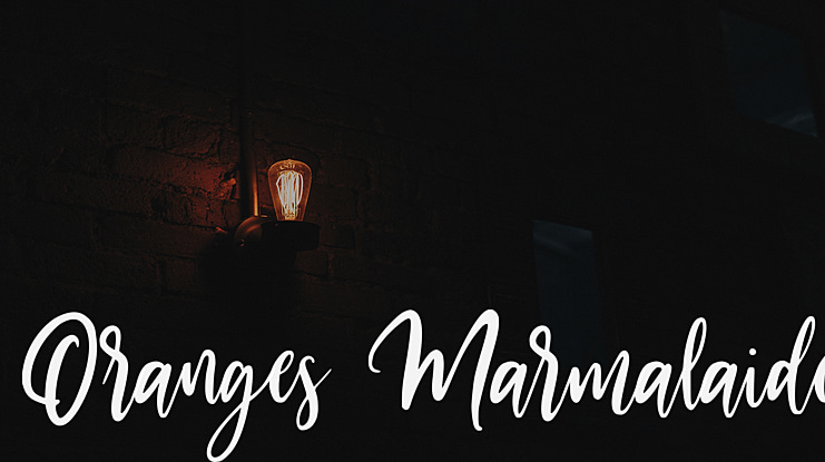 Oranges Marmalaide Font