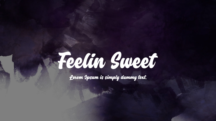 Feelin Sweet Font Family