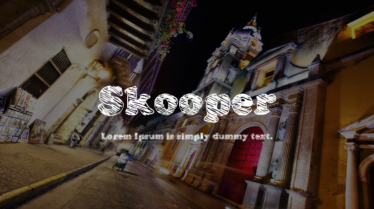 Skooper Font