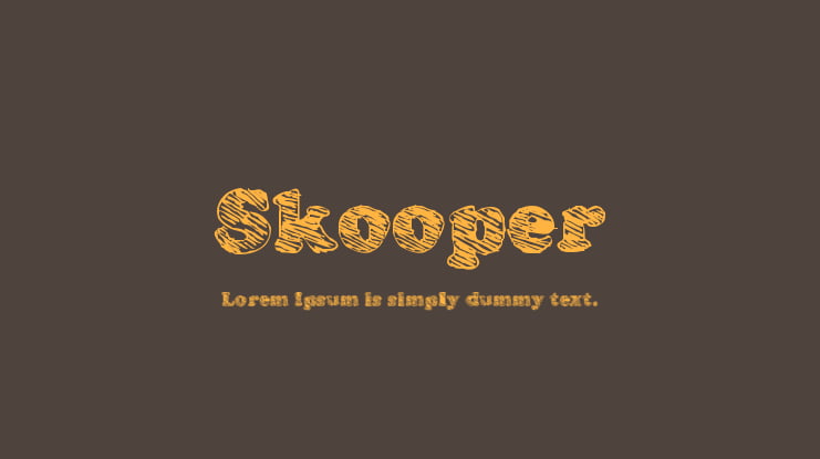 Skooper Font