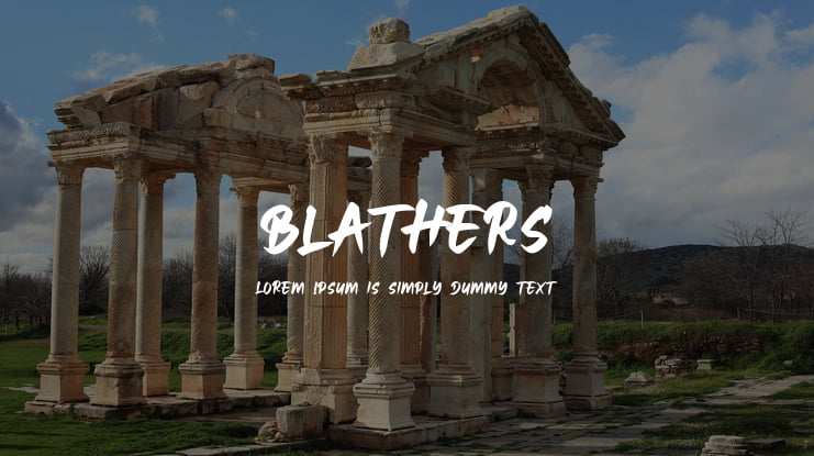 Blathers Font