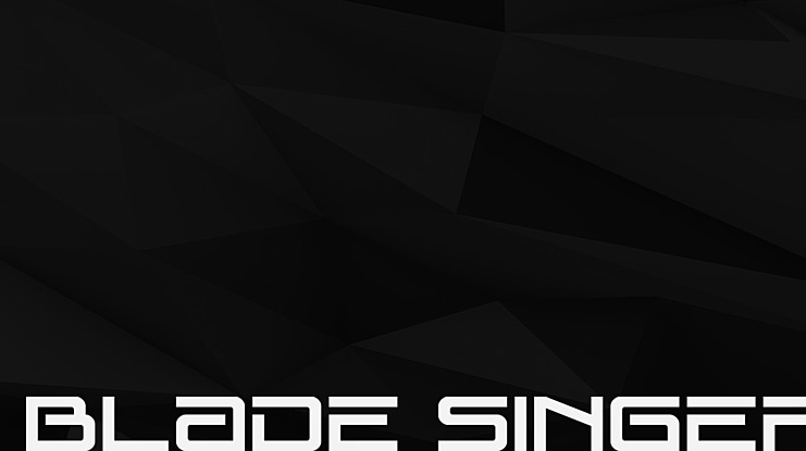 Blade Singer Font Family