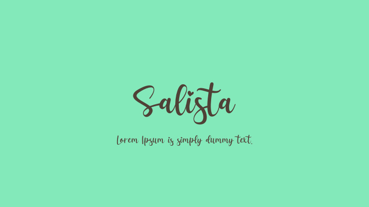 Salista Font