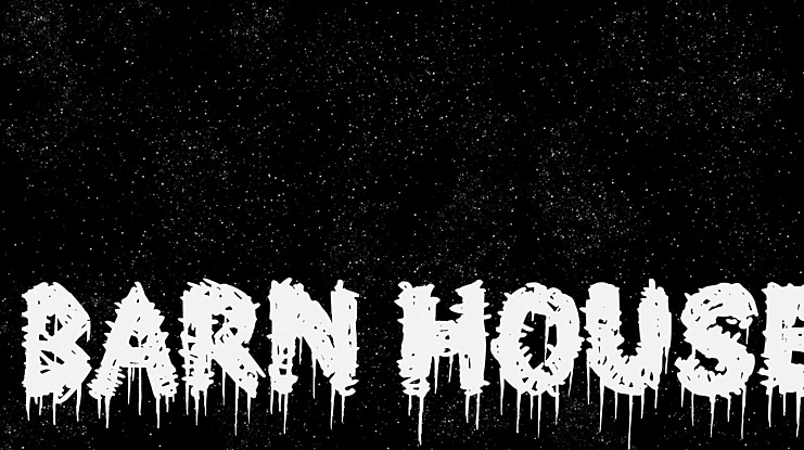 Barn House Font