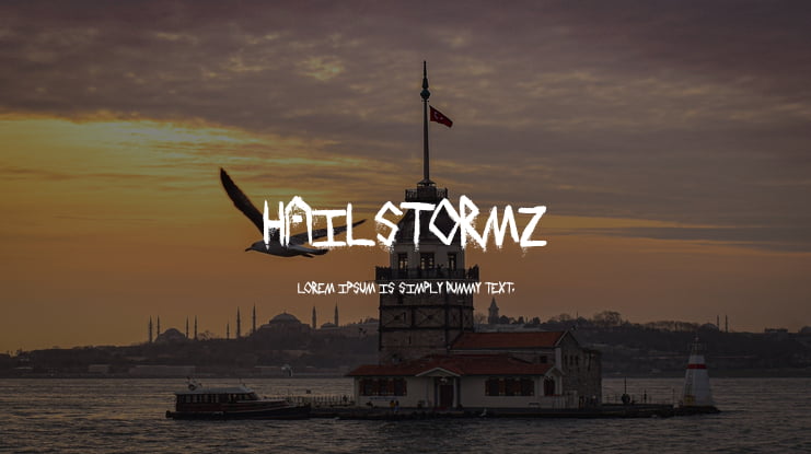 HailStormz Font