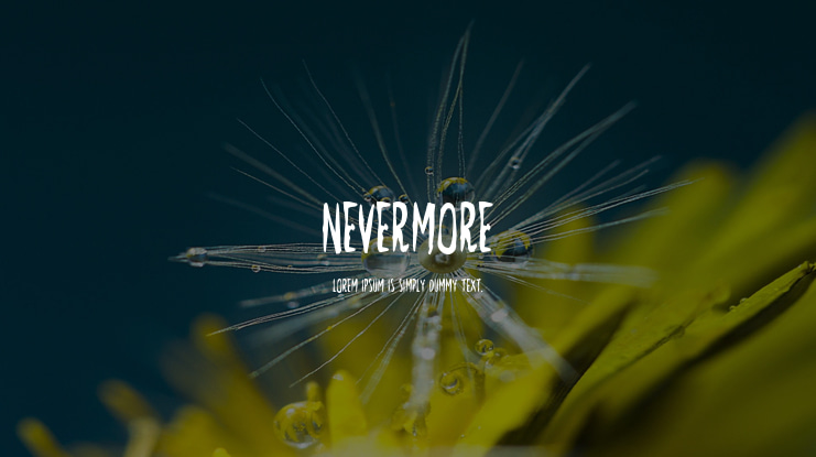 Nevermore Font