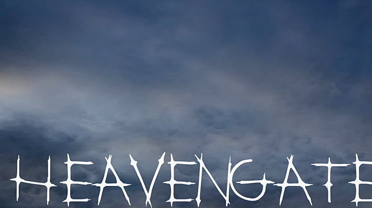 HeavenGate Font