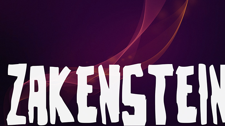 Zakenstein Font Family