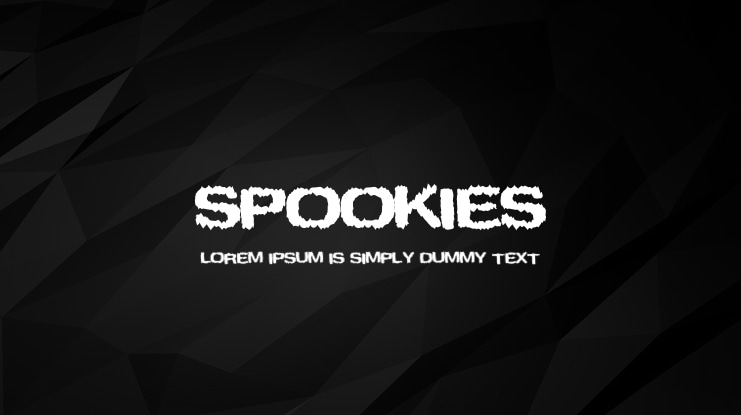 Spookies Font