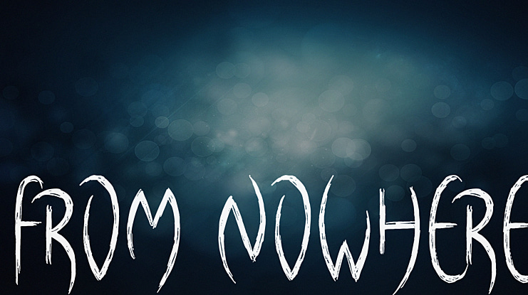 From Nowhere Font