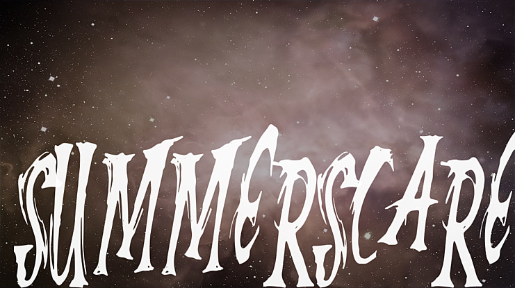 SummerScare Font