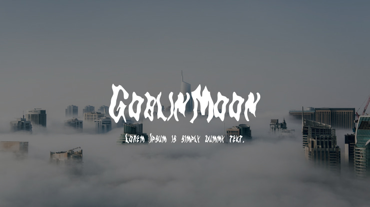 GoblinMoon Font