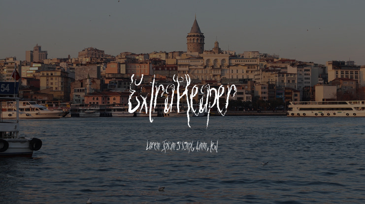ExtraReaper Font