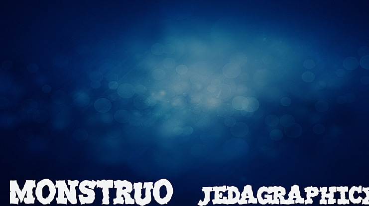 MONSTRUO-jedagraphicx Font