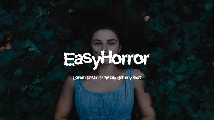 EasyHorror Font