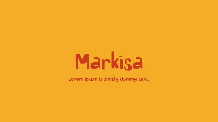 Markisa Font Family