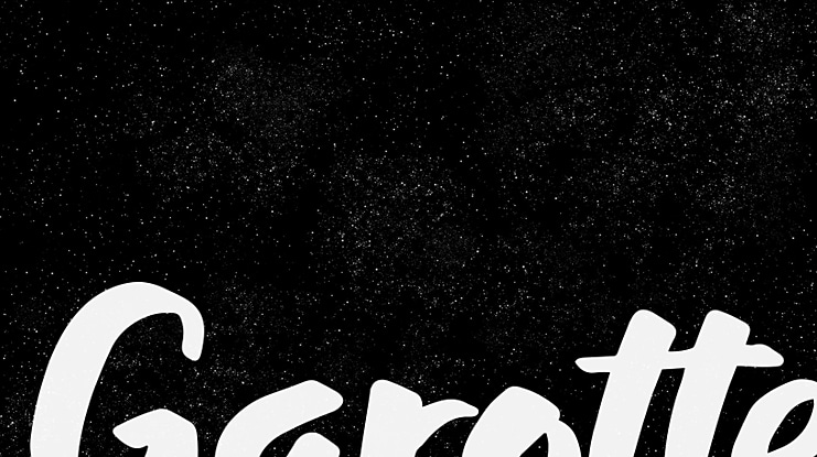 Garotte Font