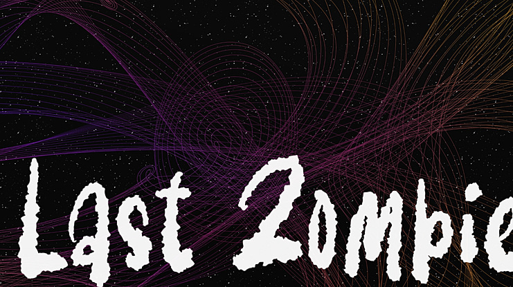 Last Zombie Font