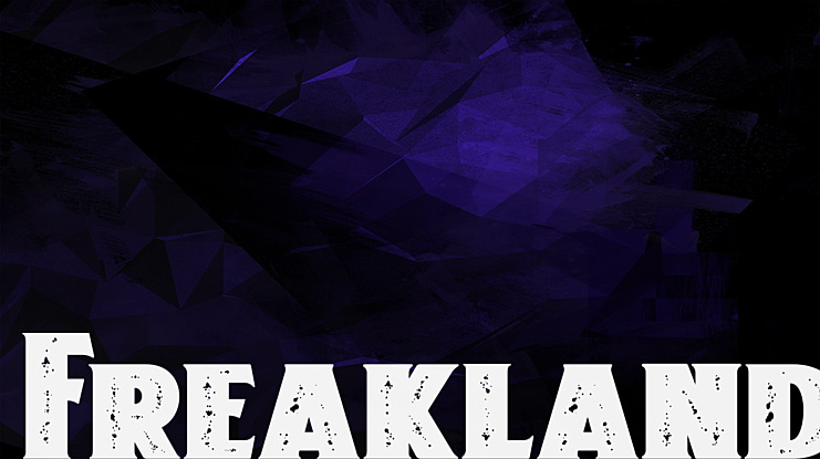 Freakland Font Family