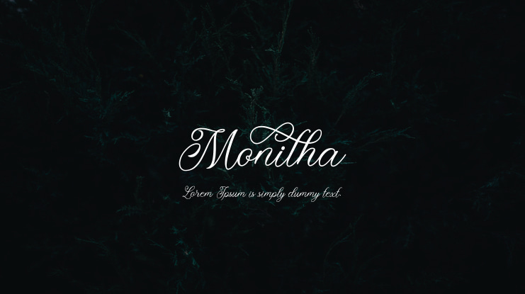 Monitha Font