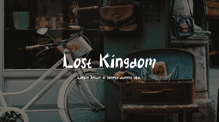 Lost Kingdom Font