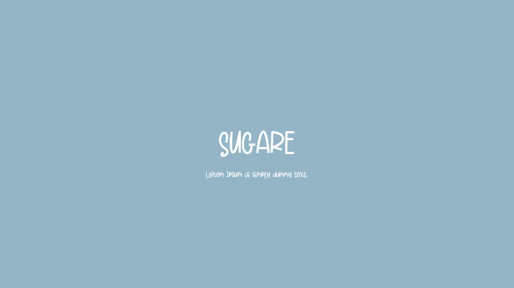 SUGARE Font