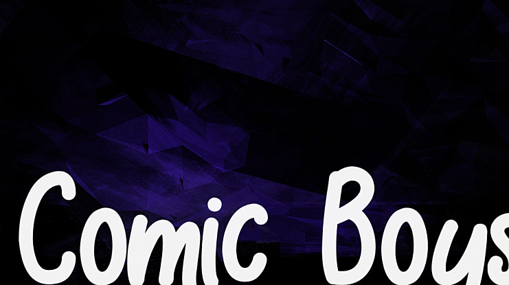 Comic Boys Font