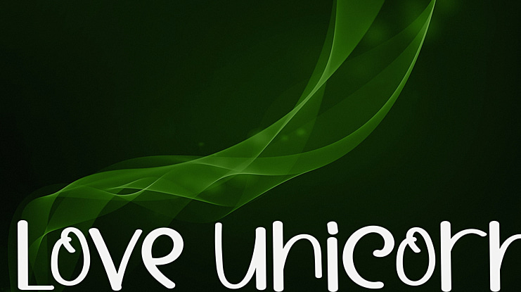 Love Unicorn Font