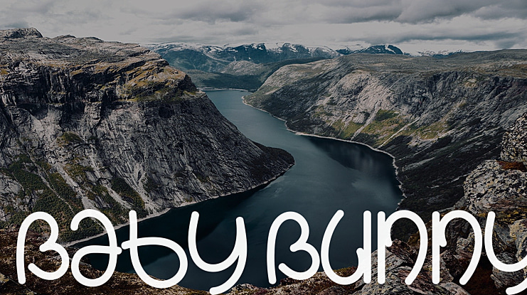 Baby Bunny Font