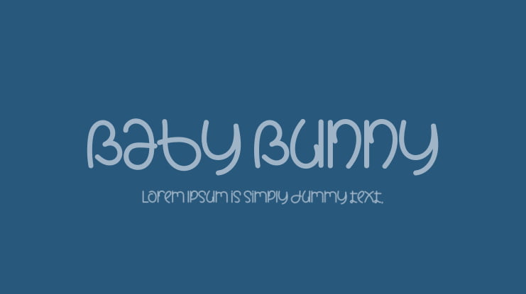 Baby Bunny Font
