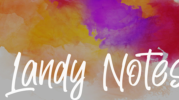 Landy Notes Font